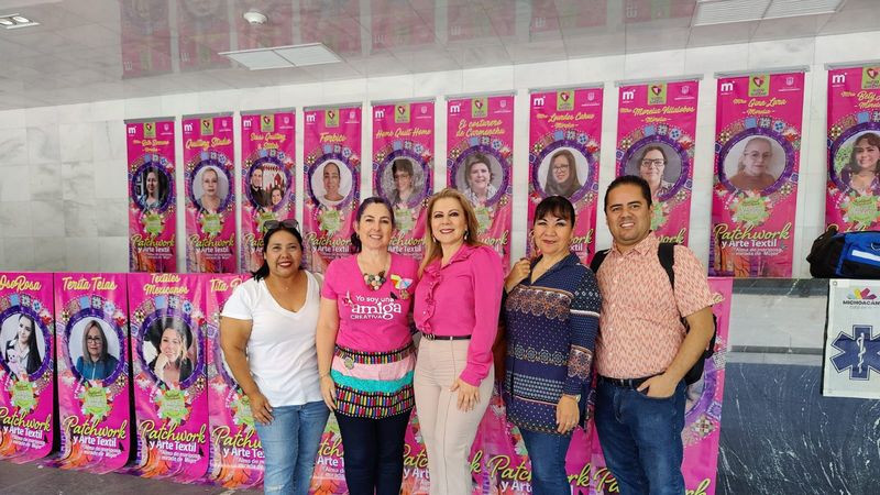 Con festival de Patchwork "Amistad Creativa" Gobierno de Morelia refrendó apoyo al sector productivo 