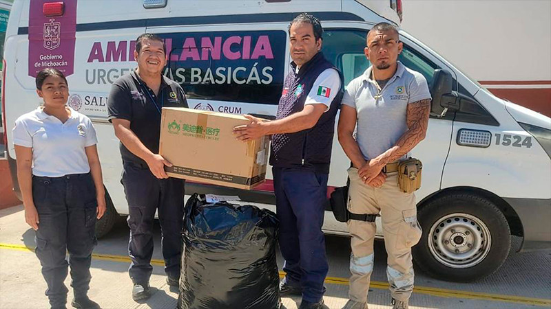 Salud Michoacán actualiza y equipa a paramédicos de La Piedad