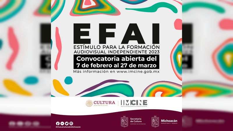 Convoca Secum a participar en concurso federal cinematográfico  