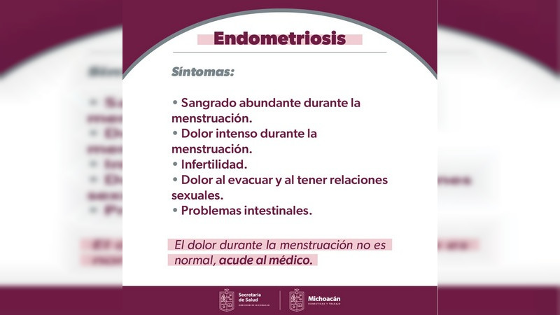 Hospital de la Mujer, único centro público que atiende la endometriosis