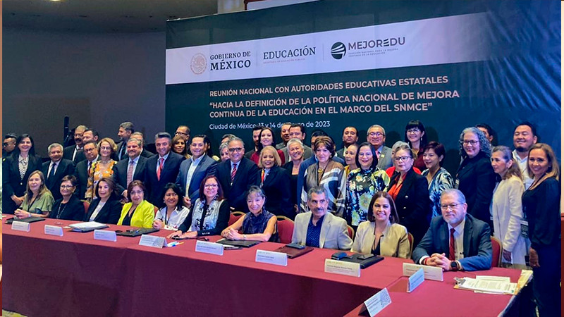 Michoacán coloca prioridades educativas en agenda nacional