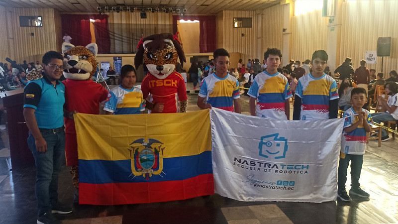 Inauguran torneo Internacional de Robótica en Ciudad Hidalgo 