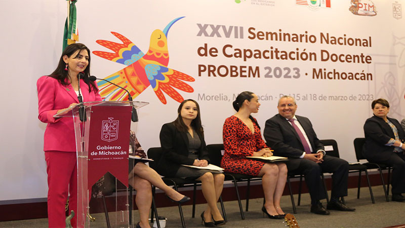 Recibe Michoacán seminario del Programa Binacional Docente: SEE