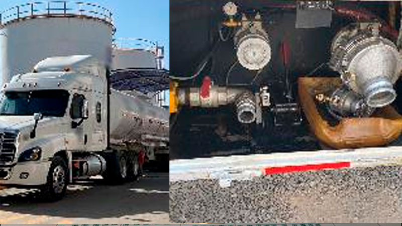 En cateo aseguran 15 camiones con más de 300 mil litros de hidrocarburo, en Jalisco 