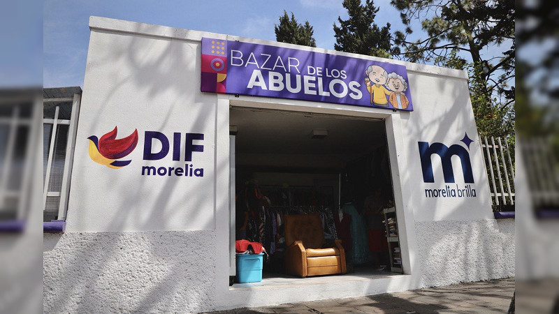 DIF Morelia invita a donar ropa y muebles en buen estado al "Bazar de los Abuelos"