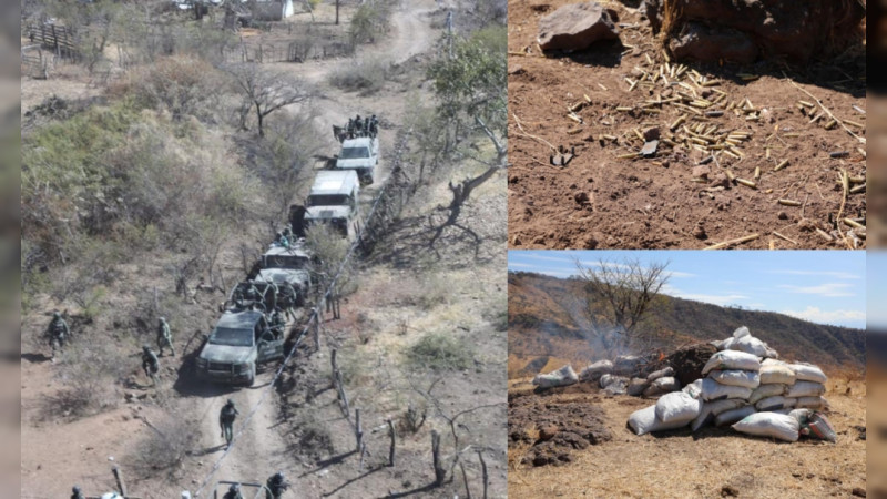 Megaoperativo en territorio de Los Pájaros Sierra: Desmantelan 20 barricadas y aseguran dos vehículos en Cotija, Michoacán 