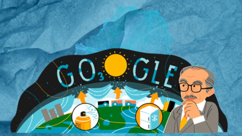 El buscador de Google rinde homenaje a científico mexicano Mario Molina 