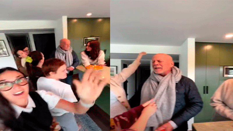 Festejan cumpleaños de Bruce Willis en familia 