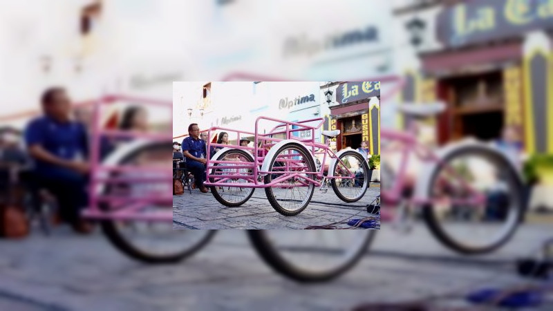Tamayo móvil: el triciclo de Toledo vuelve a rodar por calles de Oaxaca para llevar arte a espacios públicos 