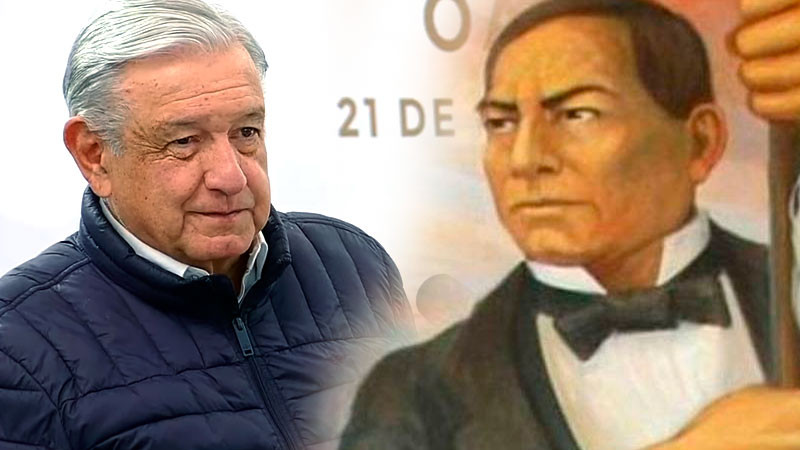 Benito Juárez “el mejor presidente de México, en toda la historia”: AMLO 