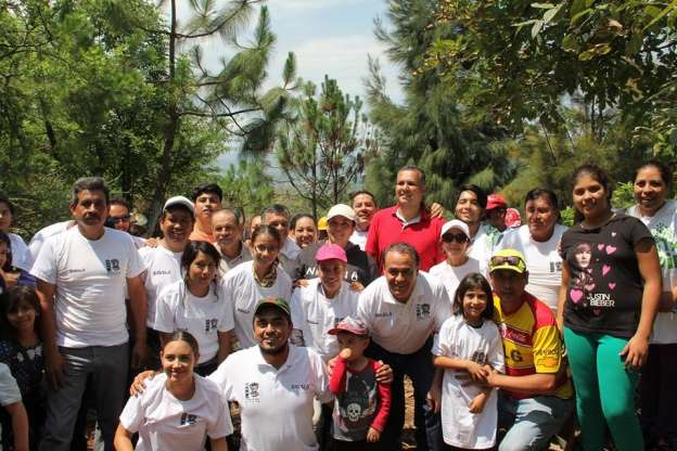 Con éxito se realiza campaña de reforestación en Los Reyes y Peribán 