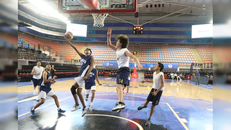 Albergará Michoacán Macro Regional de Básquetbol Conade 2023