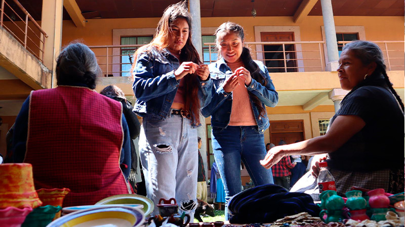 Promueve la Universidad Intercultural Indígena de Michoacán preservación del trueque