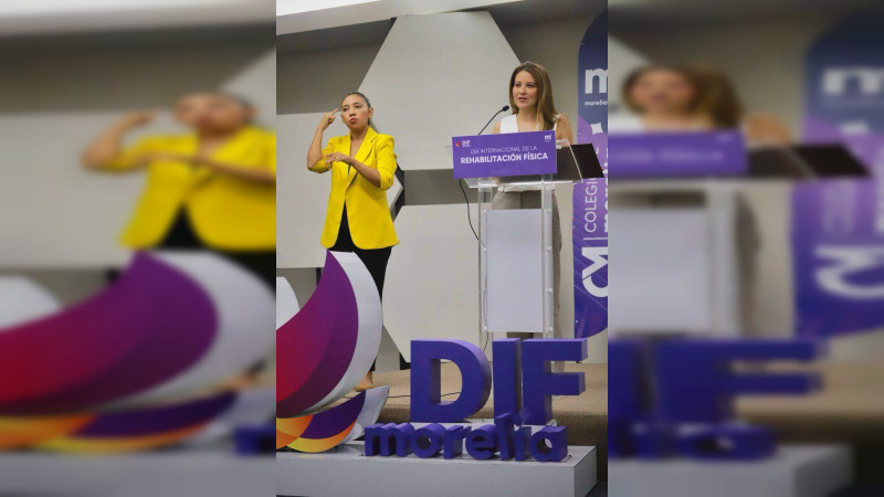DIF Morelia organiza Jornada Académica para impulsar la accesibilidad y la rehabilitación