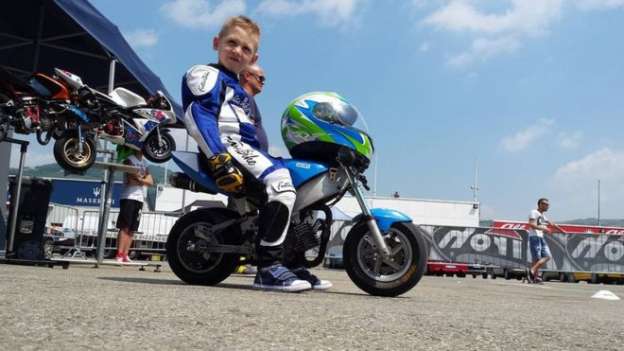 Marco Scaravelli, piloto de 6 años muere en accidente de minimotos, donará sus órganos para salvar varias vidas 