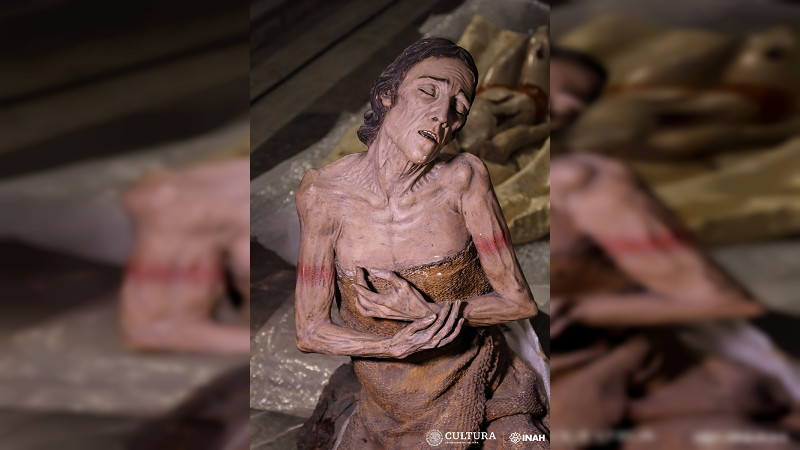 INAH realizará la restauración de una escultura de Santa María Egipciaca