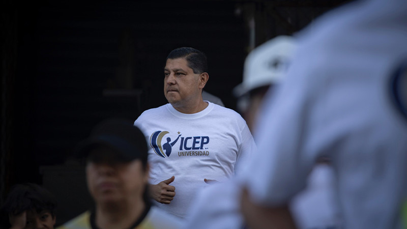 Nacho Campos sigue impulsando el deporte en Uruapan