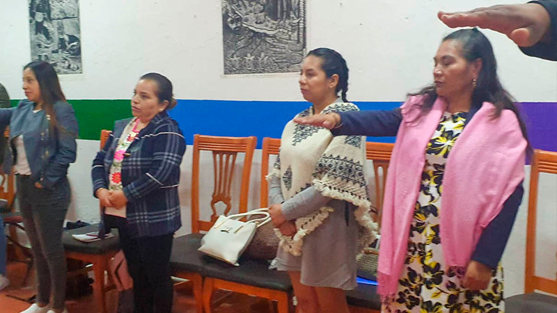 Instala Salud Michoacán en Cherán Consejo Comunal contra las Adicciones