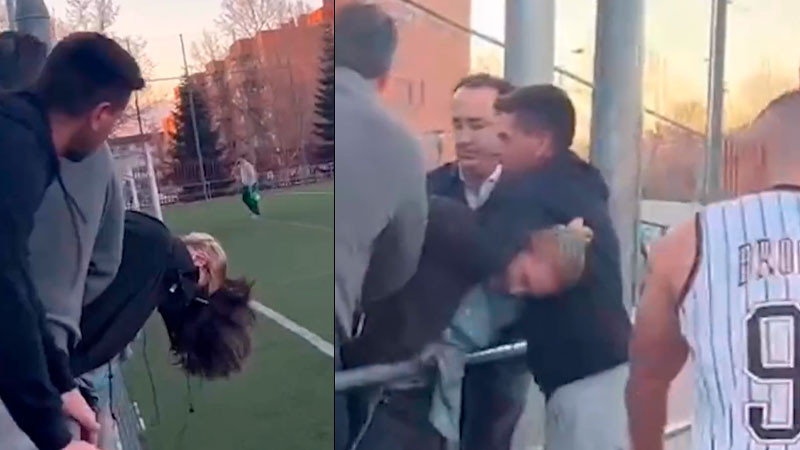 Mujer causa pánico al sacar una pistola en pleno partido de fútbol infantil, en España 