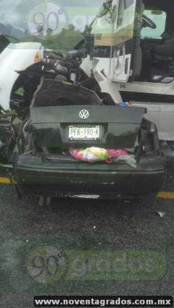 Cuatro muertos deja accidente vial en la Autopista Siglo XXI - Foto 2 
