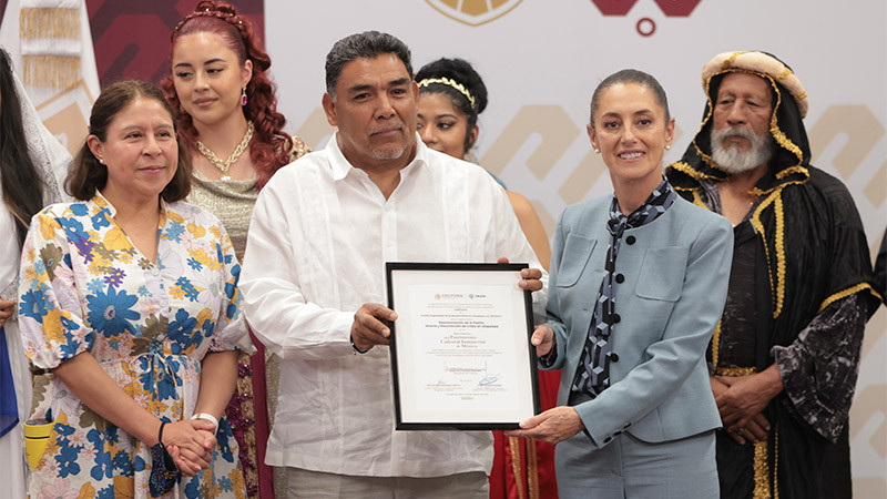 Sheinbaum: La representación de la Semana Santa en Iztapalapa ya es Patrimonio Cultural Inmaterial de nuestro país