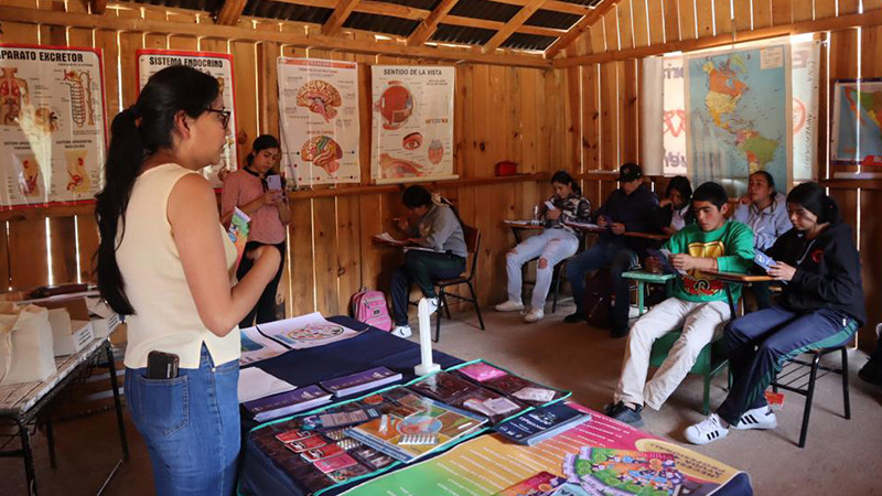 “IJUM en tu Tenencia” llega a Telebachillerato Michoacán de San Miguel del Monte