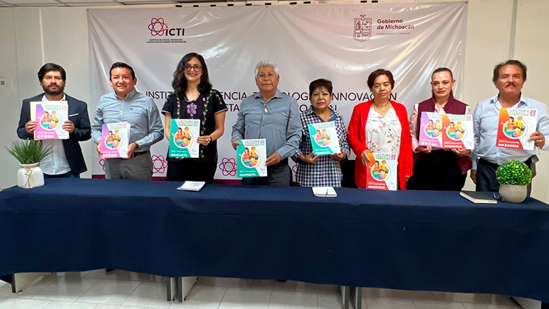 Inaugura ICTI programa de lectura científica en lenguas náhuatl, mazahua y otomí  