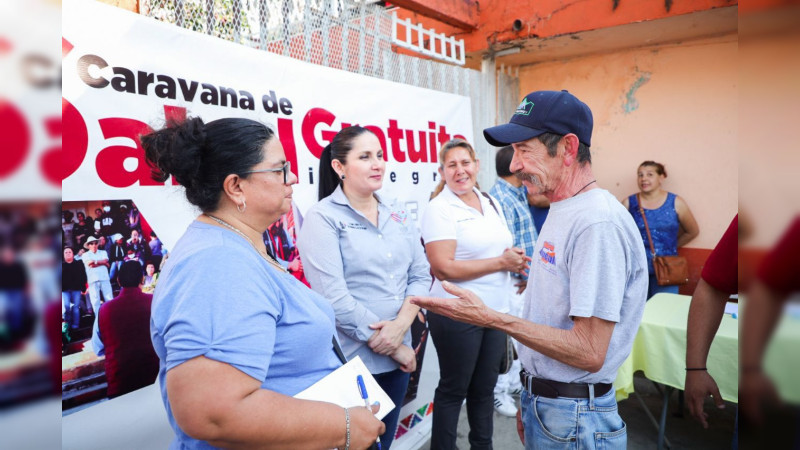 DIF Uruapan lleva servicios de salud a colonias del municipio 