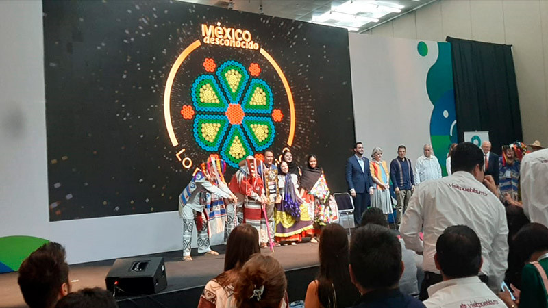 Reconocen a Michoacán por estrategias promocionales en Tianguis Turístico 