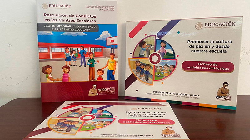 Repartirá SEE Michoacán 28 mil paquetes para la cultura de la paz en las escuelas