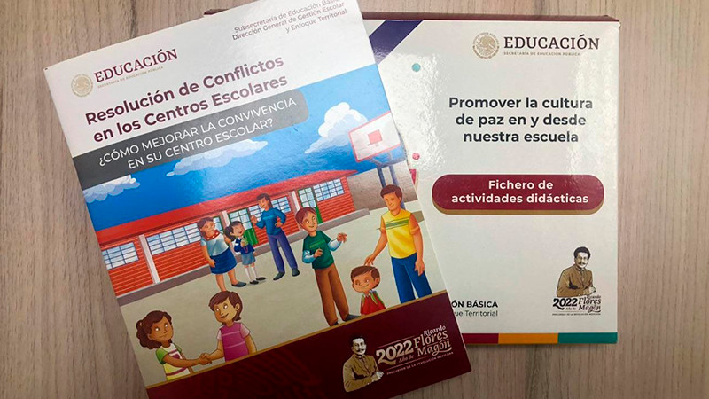Repartirá SEE Michoacán 28 mil paquetes para la cultura de la paz en las escuelas