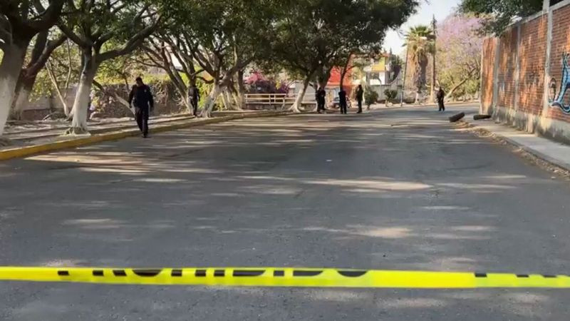 Se registra balacera en Morelos cerca de una zona escolar; una persona perdió la vida 
