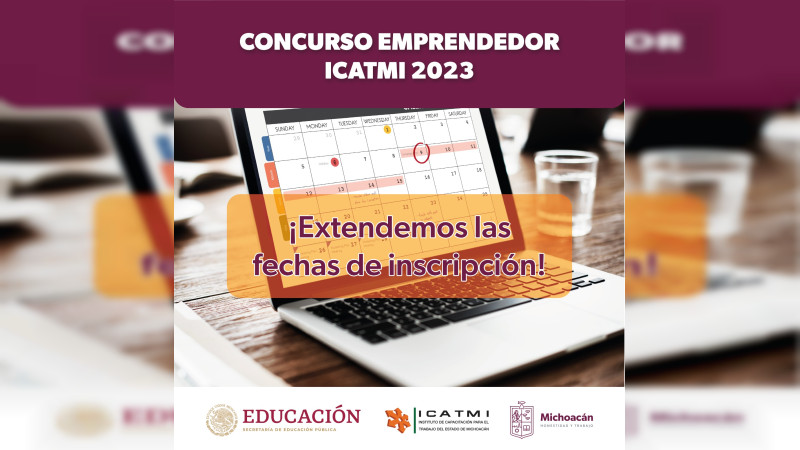 Amplían plazo para participar en el Concurso Emprendedor Icatmi 2023 