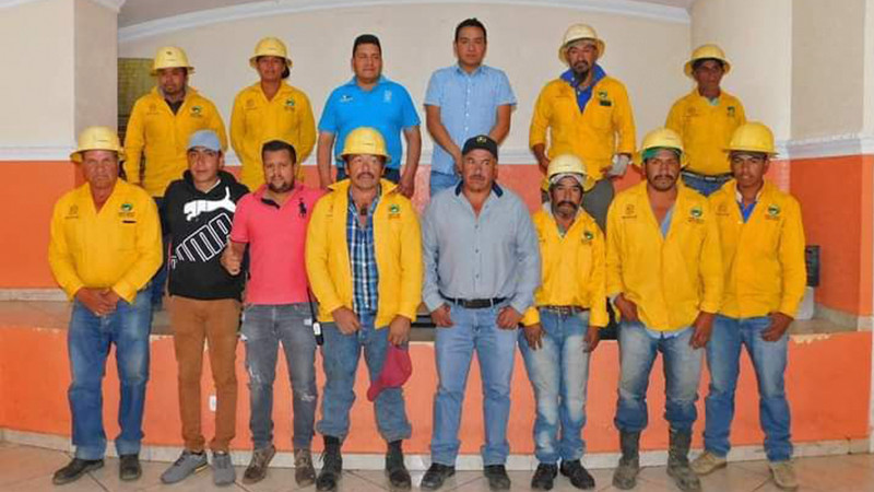 “Clausuran capacitación a brigada contra incendios 2023”, comunicado del H. Ayuntamiento de Ocampo