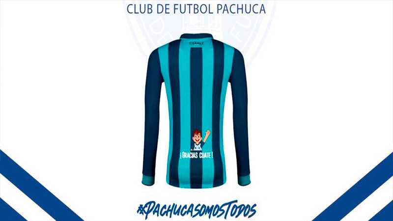 Club Pachuca rendirá homenaje a ‘Chabelo’ con camiseta de edición especial 