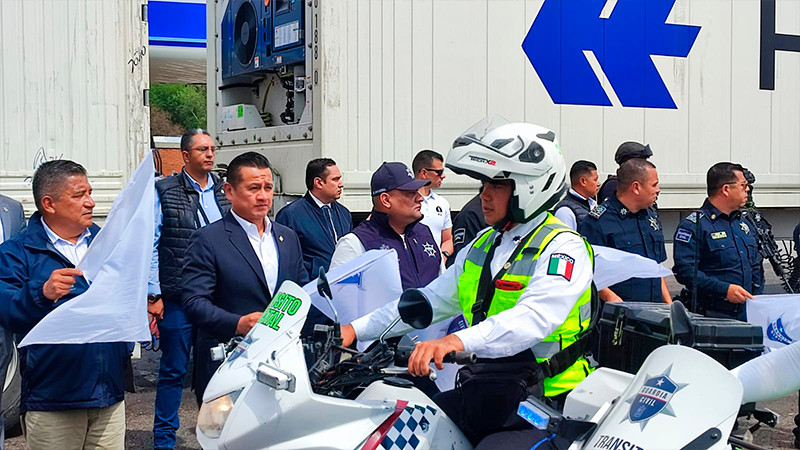 Arranca operativo de seguridad por vacaciones de Semana Santa en Michoacán 