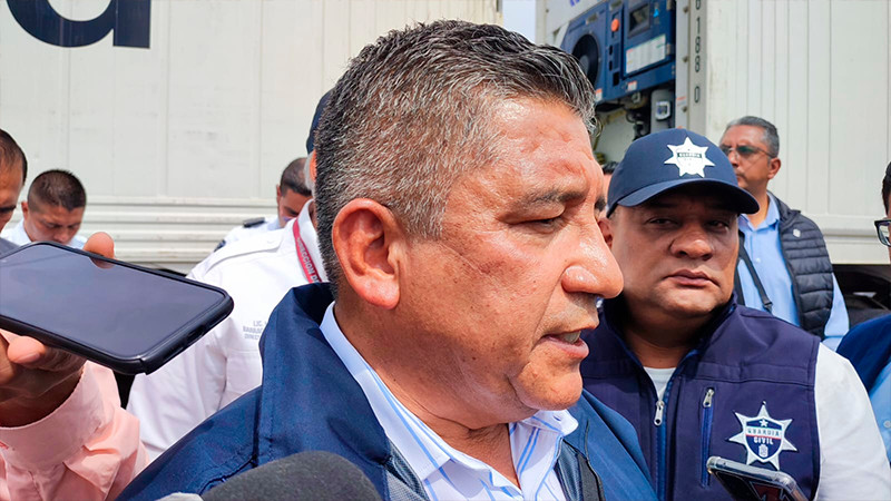 Operan en Michoacán 5 grupos delincuenciales, estima Secretario de Seguridad Pública 