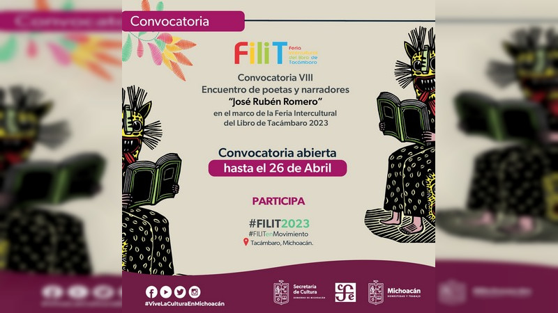 Invita Secum a participar en el VIII Encuentro de Poetas y Narradores 