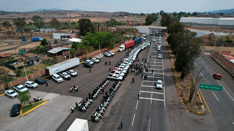 Comienza la Guardia Civil operativo de Semana Santa en Michoacán 