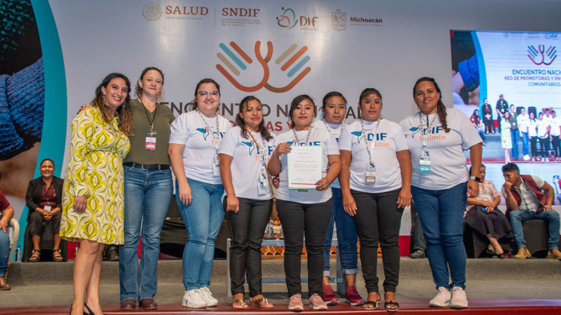 Continúan actividades del Encuentro Nacional de Promotoras y Promotores Comunitarios