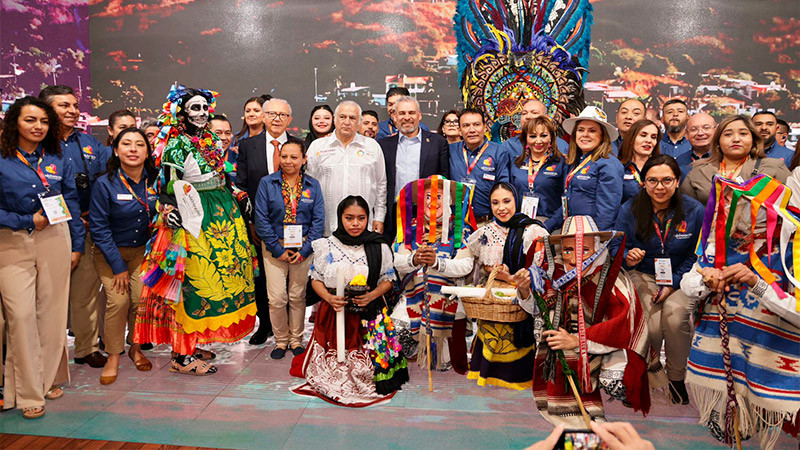 Michoacán, el gran ganador del Tianguis Turístico de México 2023 