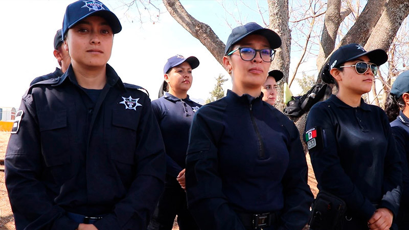 En un año, capacitó IEESSPP a casi 4 mil policías municipales de Michoacán 