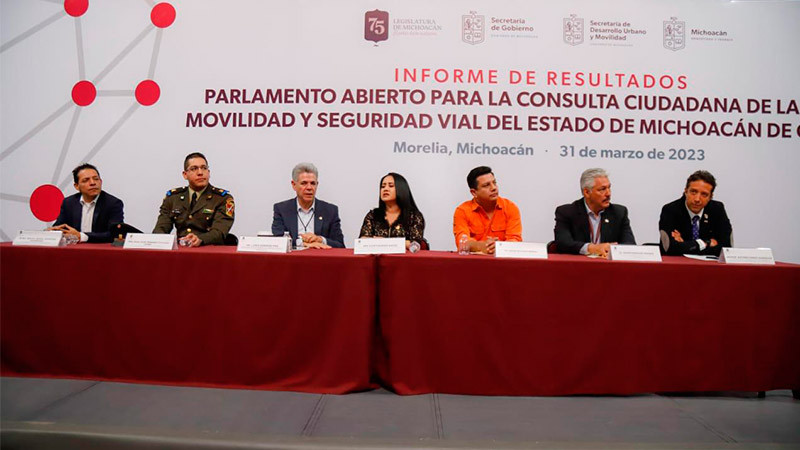 Impulsa Congreso de Michoacán propuestas ciudadanas para la construcción de Ley Estatal de Movilidad 