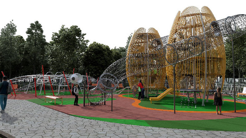Estos son los juegos que instalará el Ayuntamiento de Morelia en el Bosque Cuauhtémoc y que serán gratuitos para niñas y niños; también se construirá el Skate Park