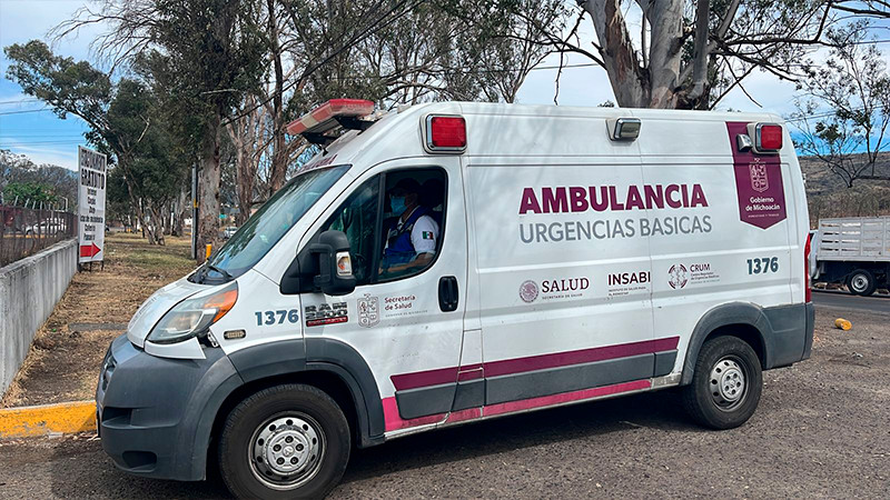 Desplegará Salud Michoacán 10 ambulancias para operativo de Semana Santa