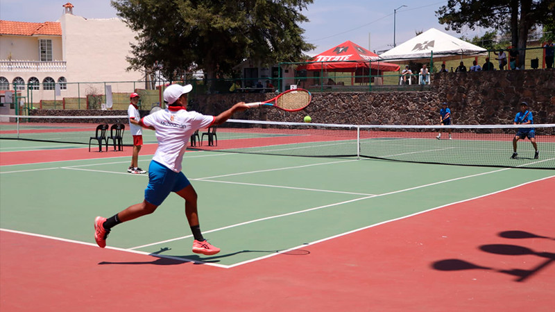 Michoacán participará con 4 tenistas en Juegos Nacionales Conade 2023