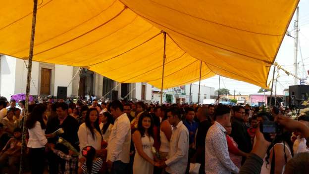  Registro Civil realiza 80 matrimonios colectivos en Maravatío - Foto 0 