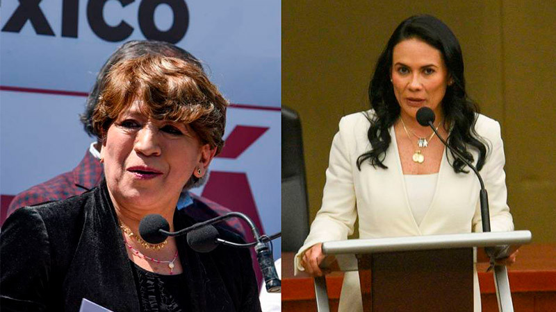 Alejandra del Moral y Delfina Gómez comienzan campaña electoral por gubernatura del Estado de México 