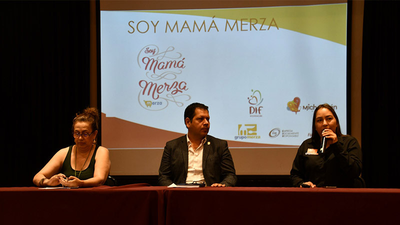 DIF Michoacán se une a la convocatoria Soy Mamá Merza 