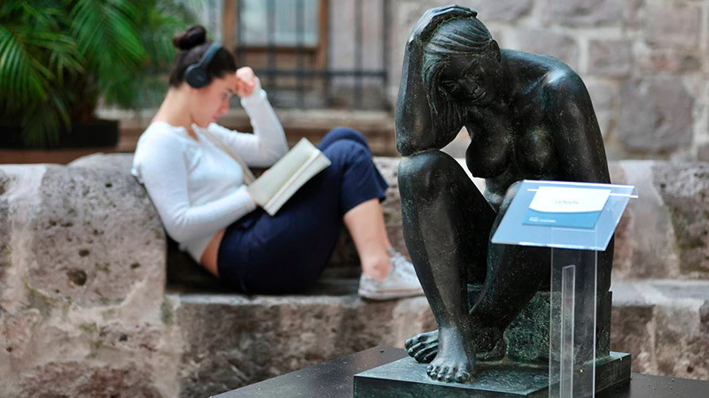 Una actividad más del programa de Semana Santa: inauguran obra de Felipe Castañeda en Morelia